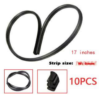 10 Dây Silicone 17-22 Cho Cần Gạt Nước Xe Hơi
