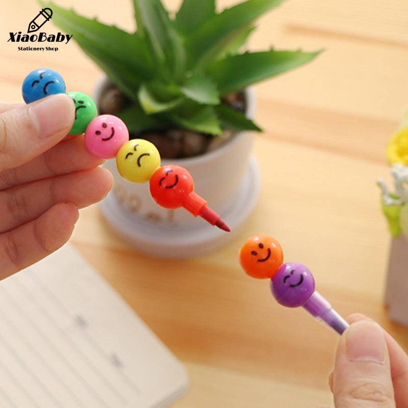 1 Bút Chì Màu Họa Tiết Hoạt Hình Đáng Yêu
