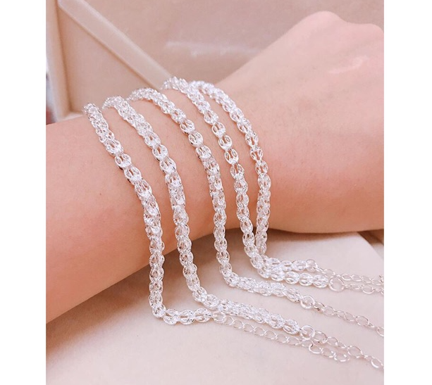 Lắc Tay Bạc Nữ Đuôi Phụng ❤️FREESHIP❤️ Lắc Bạc Nữ Đẹp FREESHIP