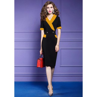 Đầm công sở dáng vest thiết kế