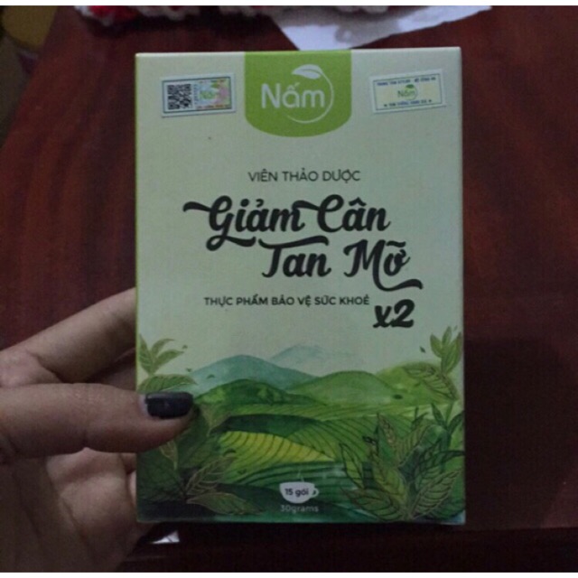 Nấm giảm cân x2 viên