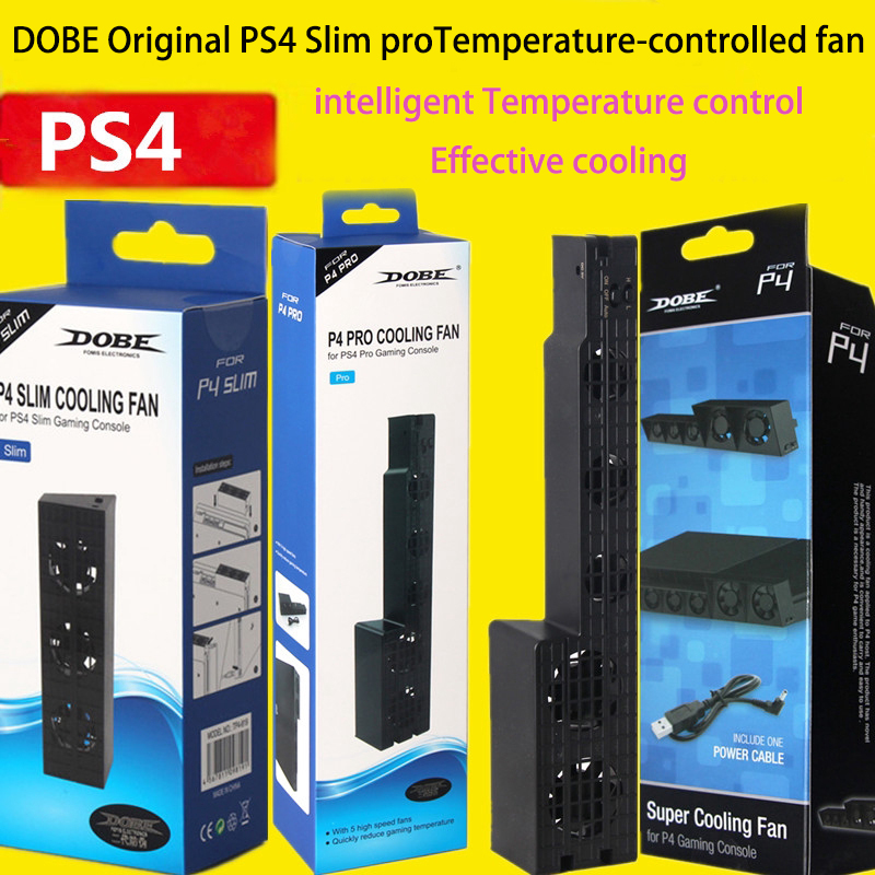 Quạt Tản Nhiệt 5-fan Siêu Nhỏ Gắn Quạt Tản Nhiệt Cho Ps4 Pro Slim 4