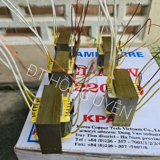 Biến áp 12d718 /14d718 /16d718(Giá tốt). Biến áp 2 vế c chung. Biến áp quấn sẵn (có sơ đồ đấu nối và điện trở kèm theo)