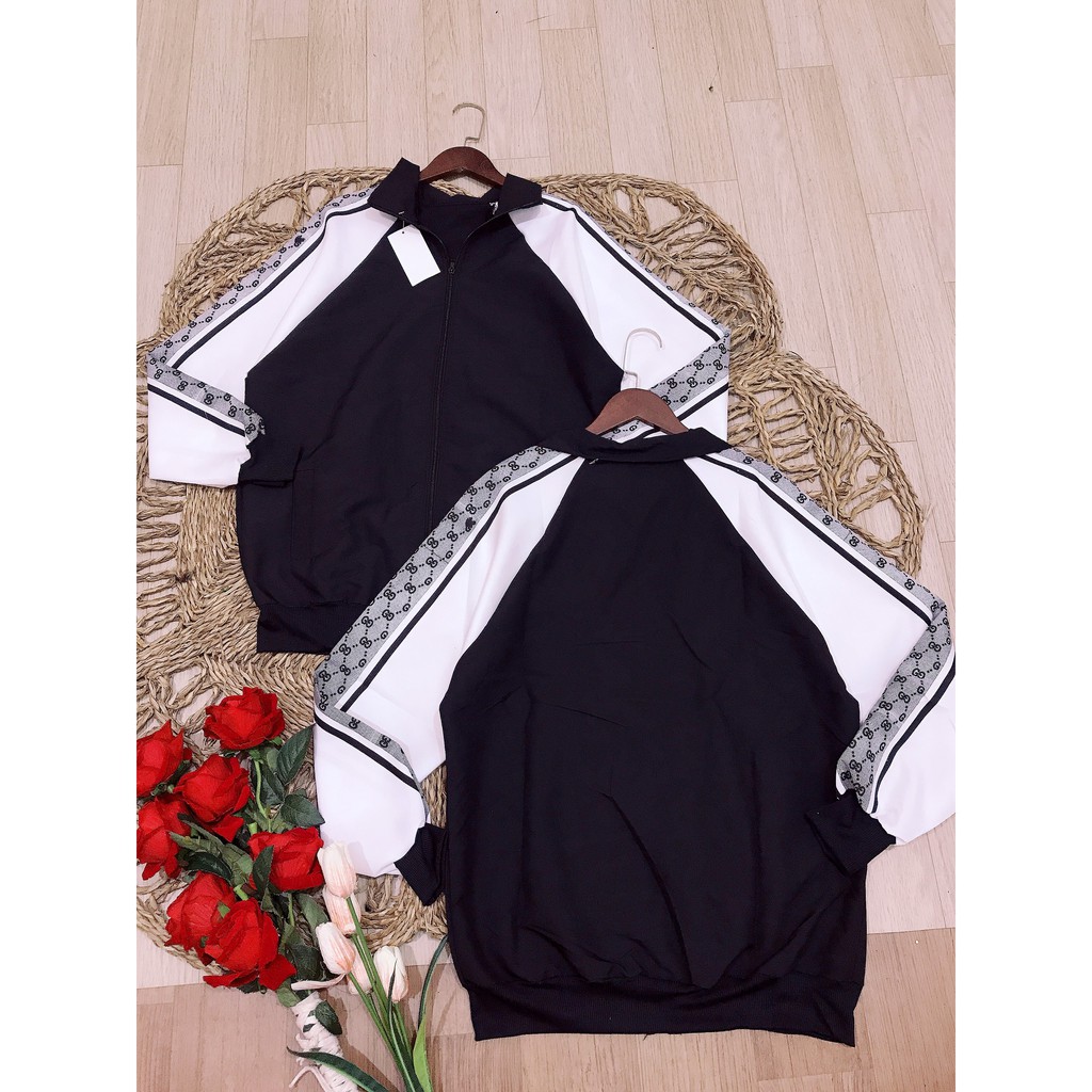 [ Mã FAMAYWA giảm 10K đơn 50K] Áo Khoác Raglan Phối Tay Hoạ Tiết - Áo Khoác Nam Nữ Đẹp-HươngSu | BigBuy360 - bigbuy360.vn