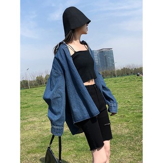 (LOẠI 1) Quần short jeans lửng rách gối