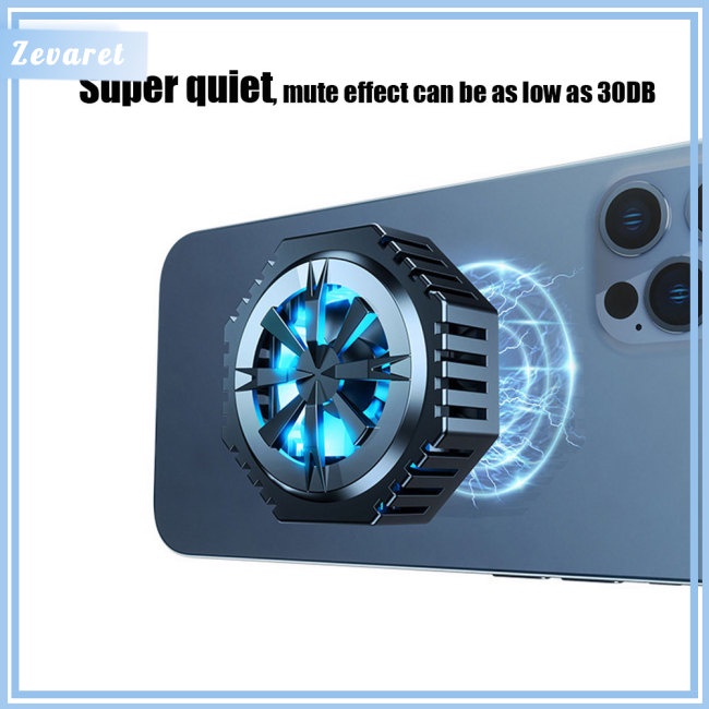 Quạt Tản Nhiệt Có Nam Châm Cho Điện Thoại / Máy Tính Bảng Zevaret A15