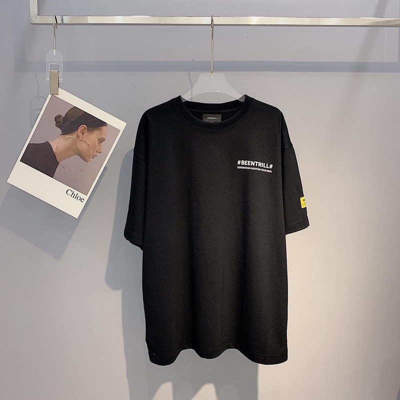 ⚡️ Áo Phông Unisex Beentrill Logo Black HÀNG XUẤT DƯ FULL TEM TAG