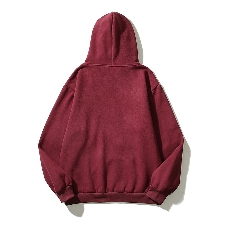Áo Hoodie Dáng Rộng Thêu Biểu Tượng Mặt Cười Ba Chiều Thời Trang Cho Nam Và Nữ Ins