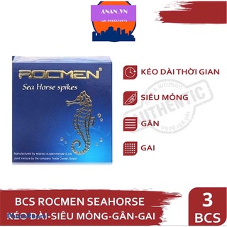 Bao cao su ❤️CHÍNH HÃNG💯 Rocmen ❤️ bao cao su có gai hương bạc hà an toàn hiệu quả