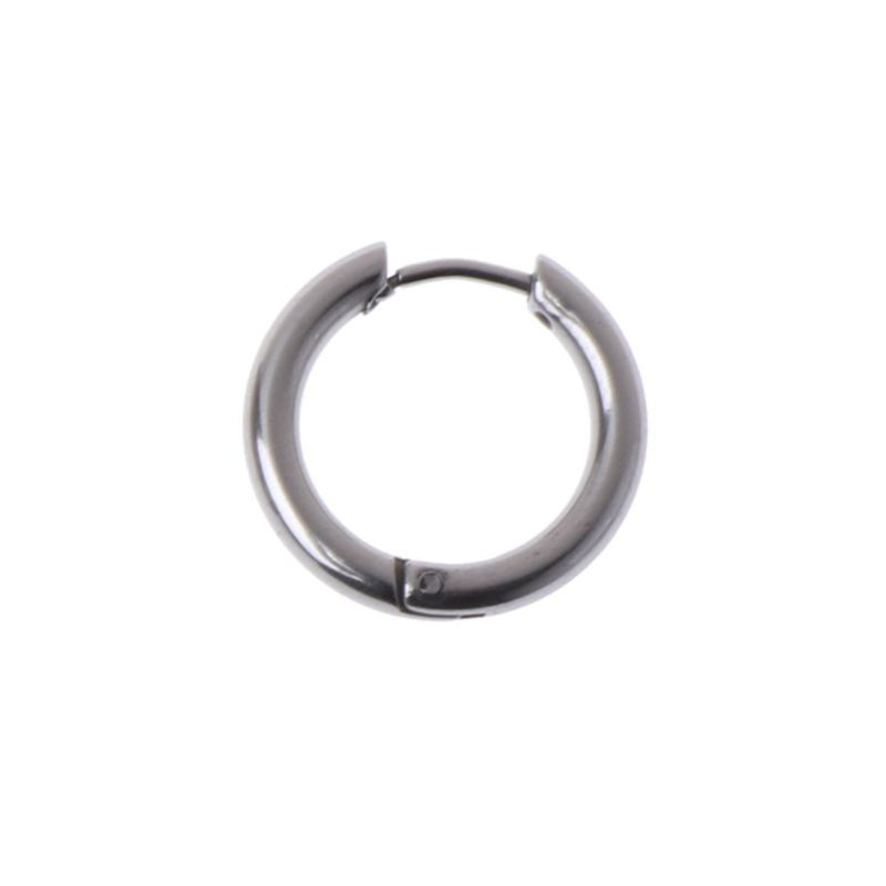 Khuyên tai dây xích dáng dài bằng thép titan thời trang Hàn Quốc cho nam