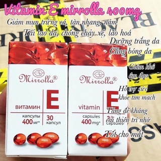 Vitamin E đỏ Nga 400mg