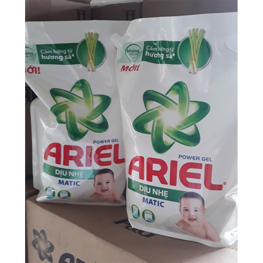 Nước Giặt Ariel Matic Hương Downy, Dạng rỡ, Nhạy cảm 3.25Kg 3.6KG/Túi