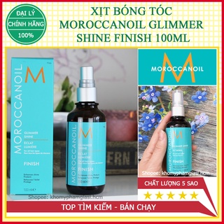 Xịt bóng tóc moroccanoil glimmer shine finish 100ml
