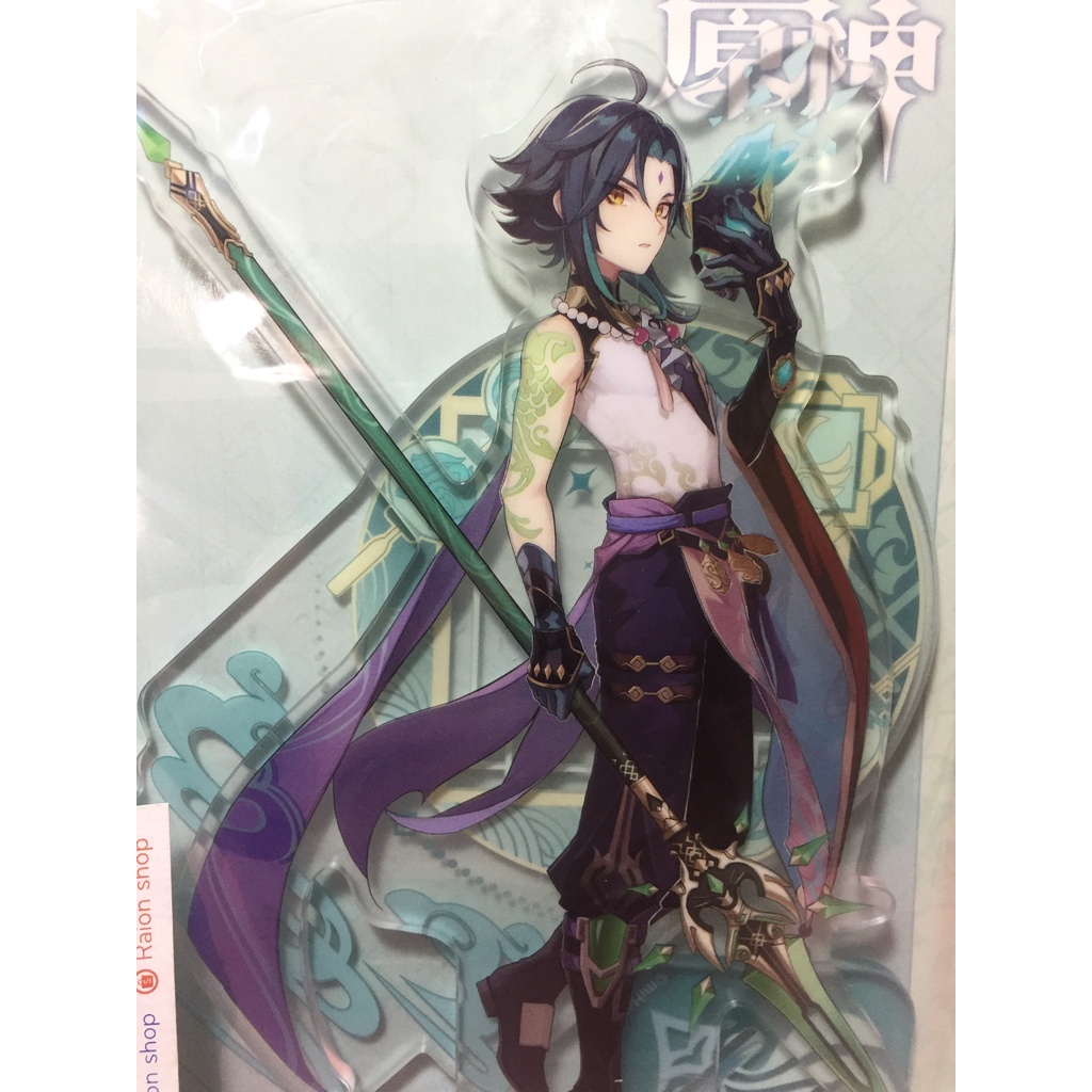 Mô Hình Standee Acrylic Genshin Impact official Liyue CHÍNH HÃNG