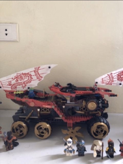 Lego Ninjago - Bela Lari 11332 , Leji 4021 ( Xếp hình cỗ xe tăng sa mạc 1272 mảnh )