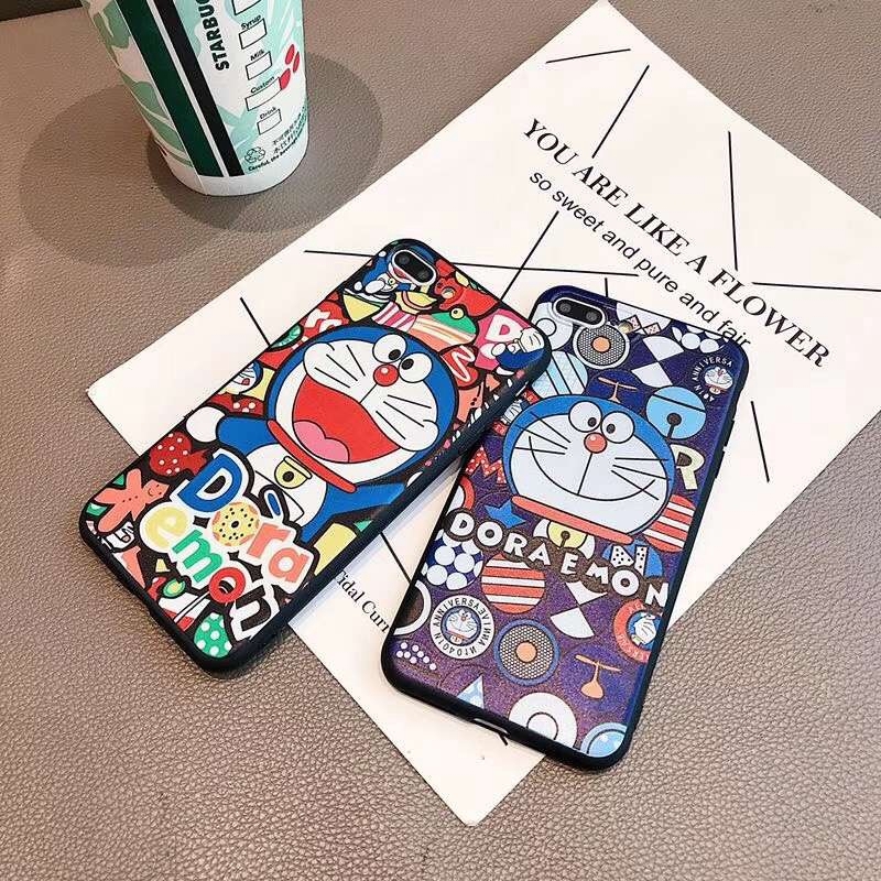 Ốp lưng in hình Doraemon dễ thương cho OPPO F11 Pro F9 A7 A3s A5s F7 F5 A37 A57 A39 F1s A71 A83 F3 A77 HD37