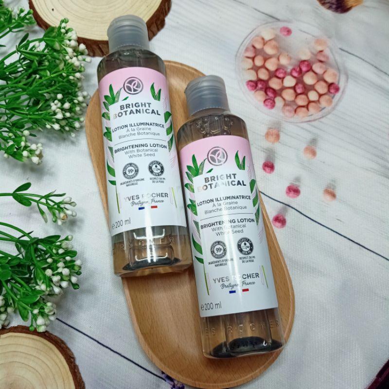 Mẫu mới Nước hoa hồng Yves Rocher White Botanical Exceptional Toner 200ml sáng da