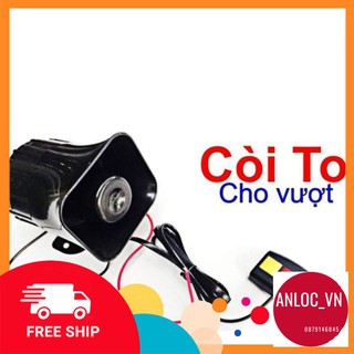 Còi Hú Policy 3 Chế Độ Có Điều Khiển ( SẢn phẩm Bảo hành 6 Tháng)