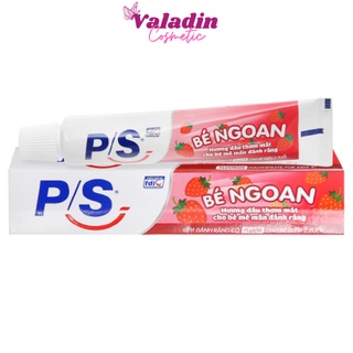 Kem đánh răng cho bé PS Bé Ngoan Hương Dâu 35g Trên 2 tuổi - Tip kem đánh răng cho bé