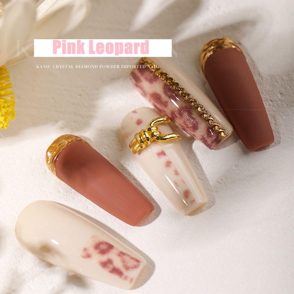 Miếng Dán Trang Trí Móng Tay 3D Chống Thấm Nước Sau Lưng Độc Đáo