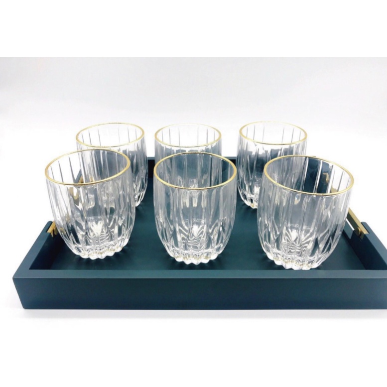 6 cốc thuỷ tinh cao cấp thương hiệu Hongli