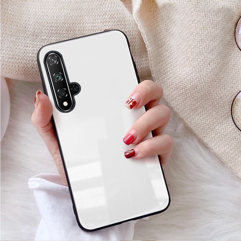 Ốp Lưng HUAWEI NOVA 5T Mặt kính gương sáng bóng cao cấp