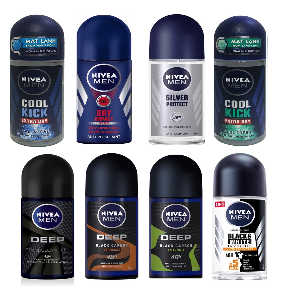 Lăn khử mùi Nivea Men 25ml / 50ml