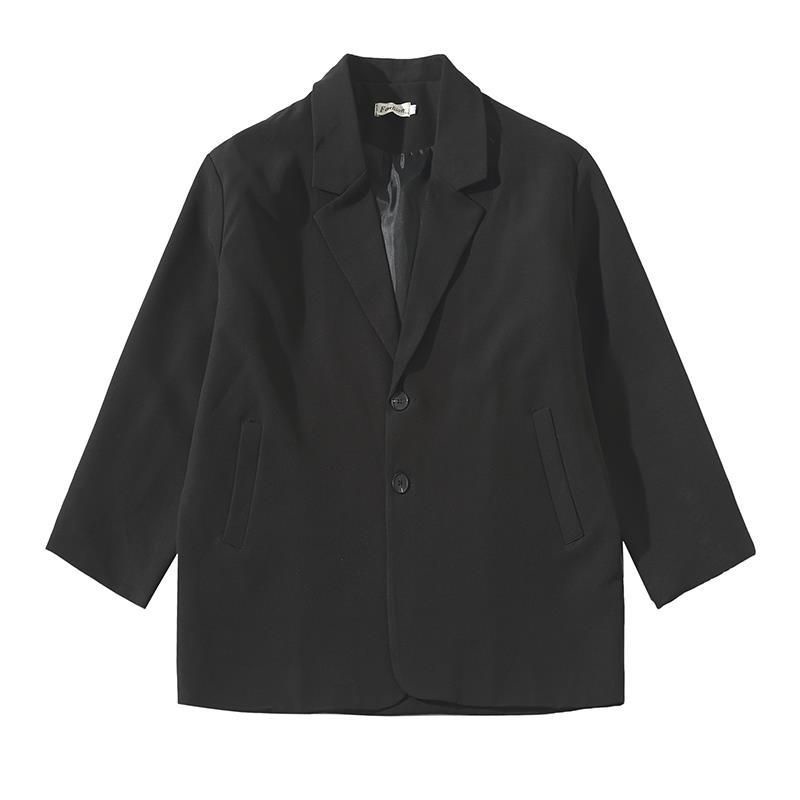 Áo khoác blazer nam nữ T-A-N  Áo vest AV08 phong cách hàng quốc khoác sang sịn mịn trơn để phối đồ màu đen và màu be | BigBuy360 - bigbuy360.vn