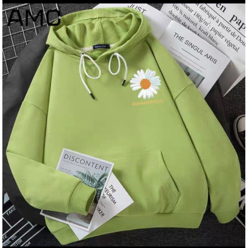 áo hoodie hoa cúc pece in tim | BigBuy360 - bigbuy360.vn