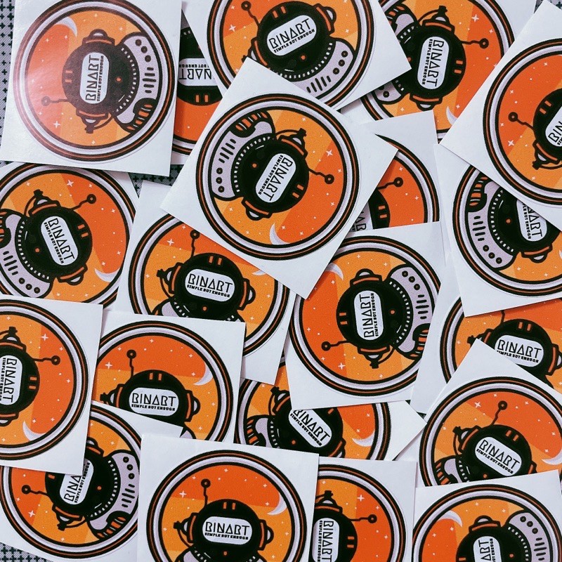 Decal Logo Sticker Patch in áo ủi trực tiếp lên vải hình NASA người ngoài hình tinh