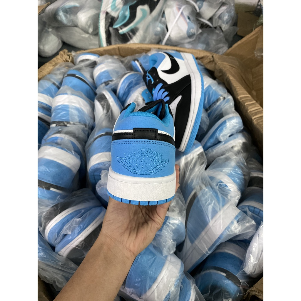 ⚡️GIÁ SỐC⚡️[Ảnh thật do shop tự chụp 100%] Giầy thể thao sneaker cổ ngắn black laser blue low xanh đen ôm chân | BigBuy360 - bigbuy360.vn