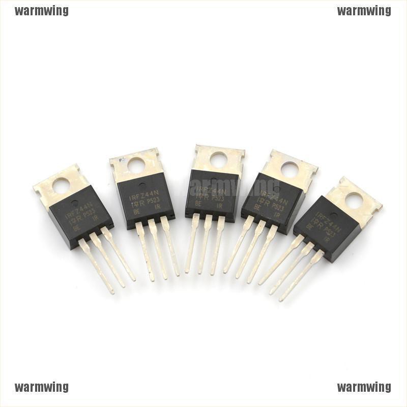 Set 5 con transistor cấp nguồn MOSFET 55V 49A TO-220 IRFZ44N IRFZ44