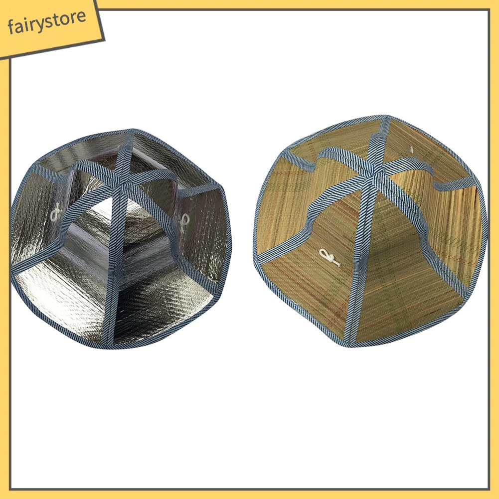 Mũ đan cói vành rộng chống tia uv có thể gập lại thời trang đi biển cho nữ