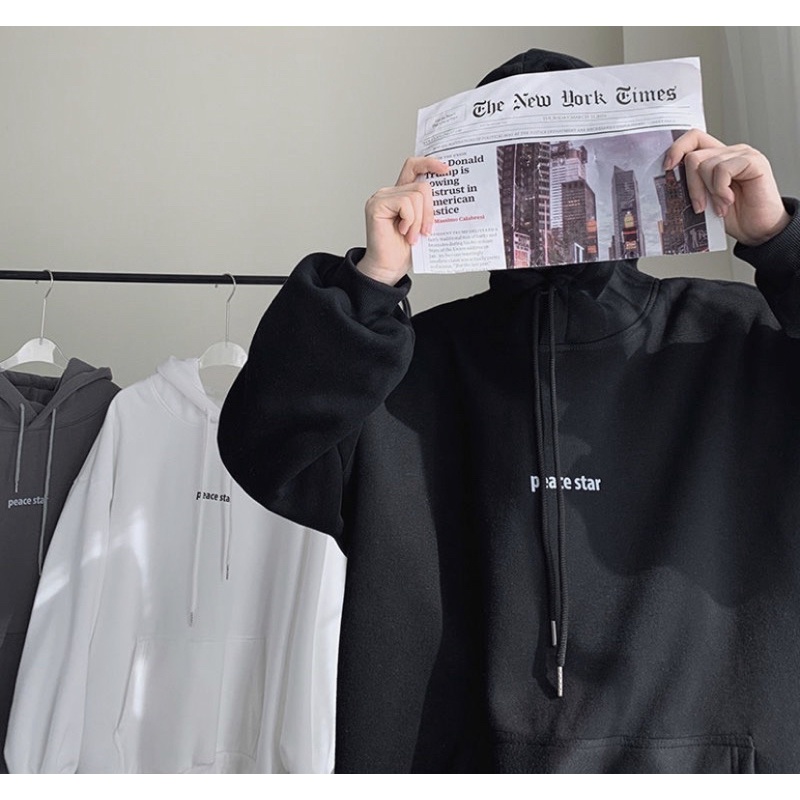 ÁO Hoodie nam nữ , thời trang unisexx nỉ bông dáng rộng dày dặn phong cách Hànn Quốcc