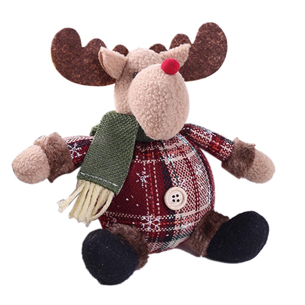 Búp Bê Hình Ông Già Noel / Người Tuyết Dùng Trang Trí Bàn Tiệc Giáng Sinh