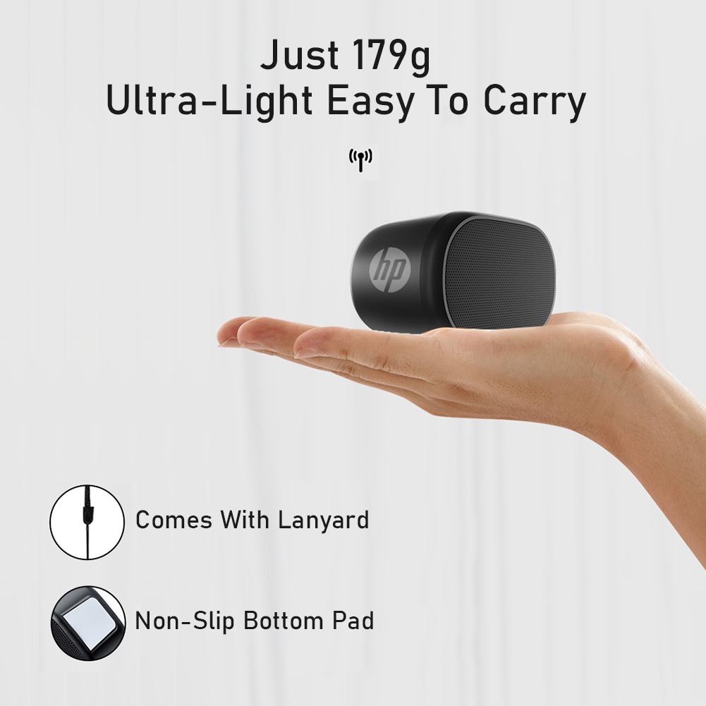 Loa Bluetooth HP S01 Âm Thanh Hifi Sống Động Chất Lượng Cao Cho Laptop Máy Tính Để Bàn / TV / Điện Thoại