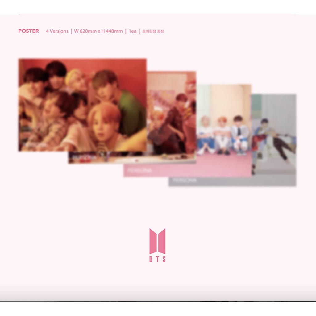 ALBUM ẢNH BTS 'MAP OF THE SOUL: PERSONA' l ORDER WEVERSE