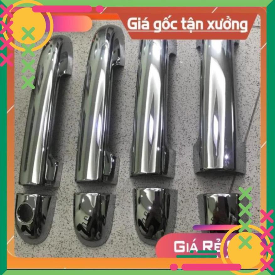 # Shop bán sp  Bộ 4 ốp tay cửa Mạ crom xe Kia Soluto form 2019 ảnh thật