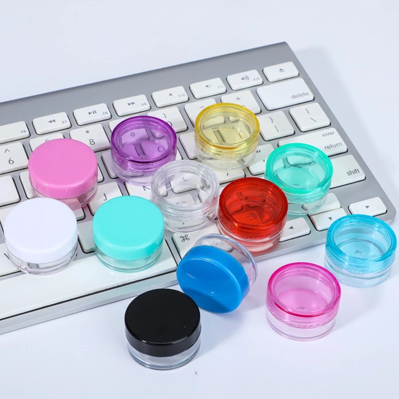 Hộp đựng Kem Nền Tròn 3g Gram Dùng Thử Mẫu Hộp Bao Bì Mỹ Phẩm