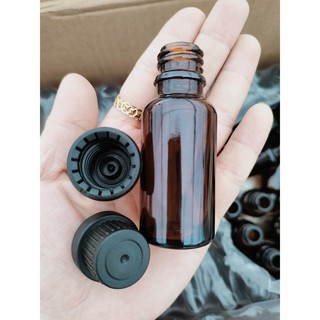 Lọ thủy tinh nâu 20ml chiết tinh dầu