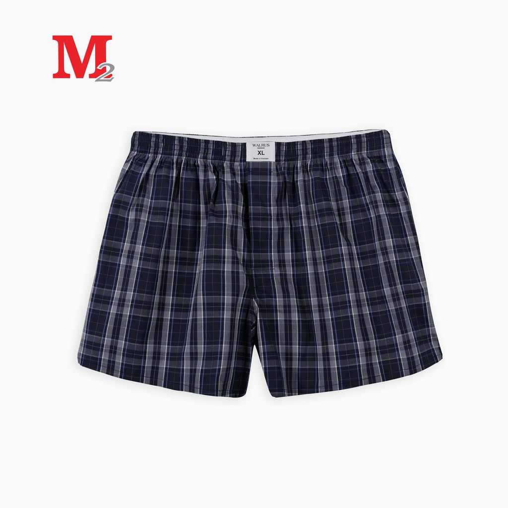 Quần đùi nam mặc nhà cotton chất mát Walrus M0200183 Thời trang M2 | BigBuy360 - bigbuy360.vn