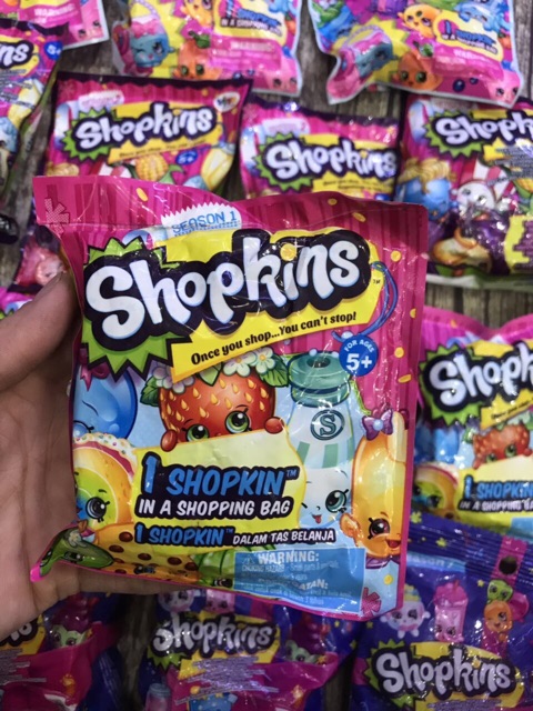 Đồ chơi Shopkins dạng túi