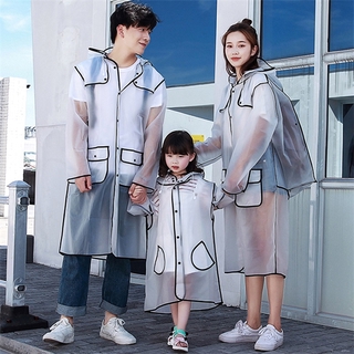 Áo Mưa Trong Suốt, Người Lớn Nam Và Nữ Dài, Đi Bộ Đường Dài Ngoài Trời Áo Mưa Đơn Poncho Học Sinh
