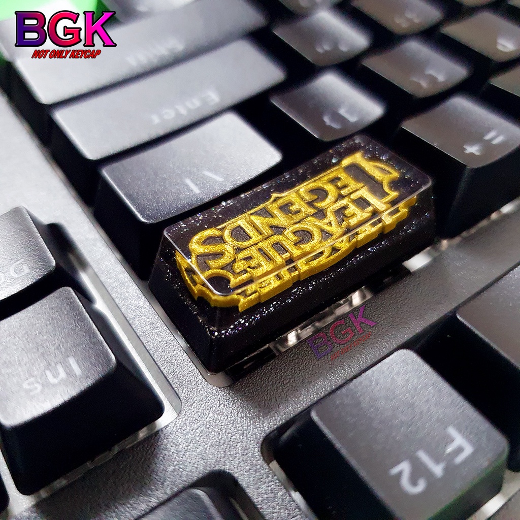 Keycap Lẻ League Of Legends LOGO LOL cực đẹp OEM 2U profile ( keycap resin độc lạ )( Keycap Artisan )