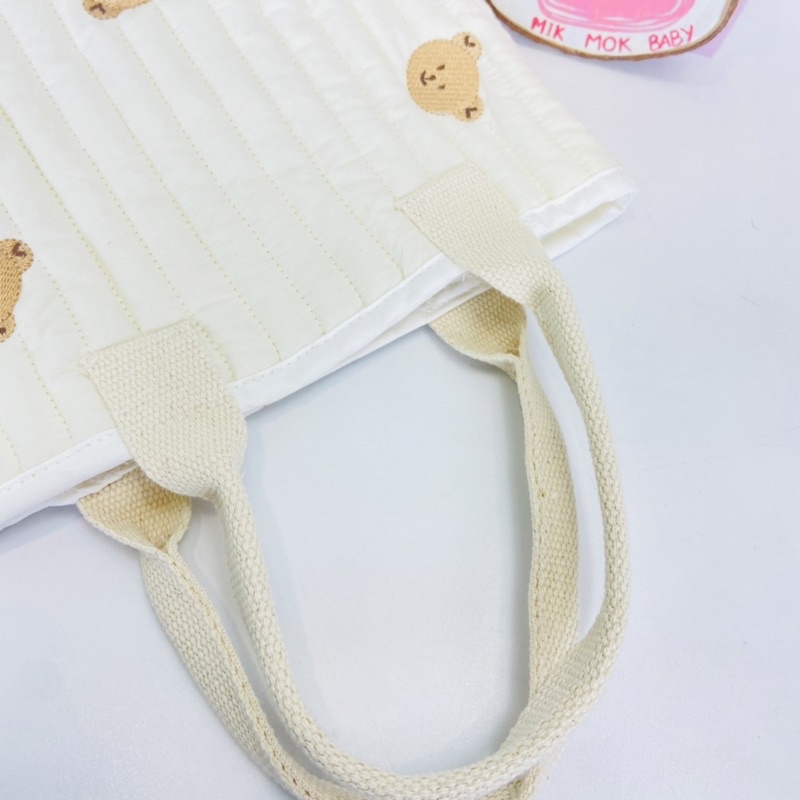 Túi Đựng Bình Sữa Và Đồ Dùng Hoạ Tiết Dotodot Cho Bé Siêu Dễ Thương MIKMOKBABY