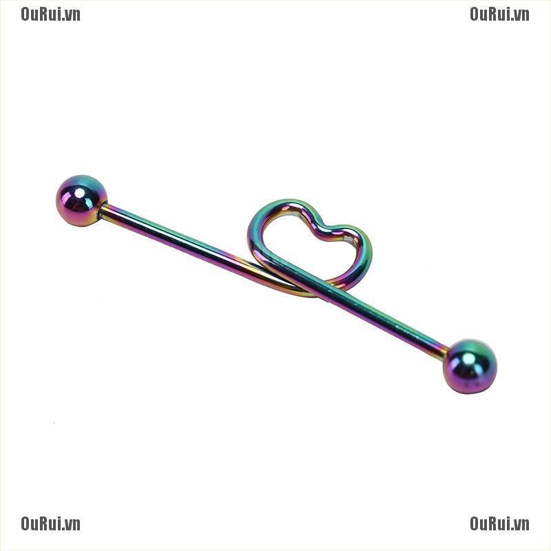 Bộ Khuyên Tai Bằng Thép Không Gỉ Thiết Kế Cá Tính Thời Trang