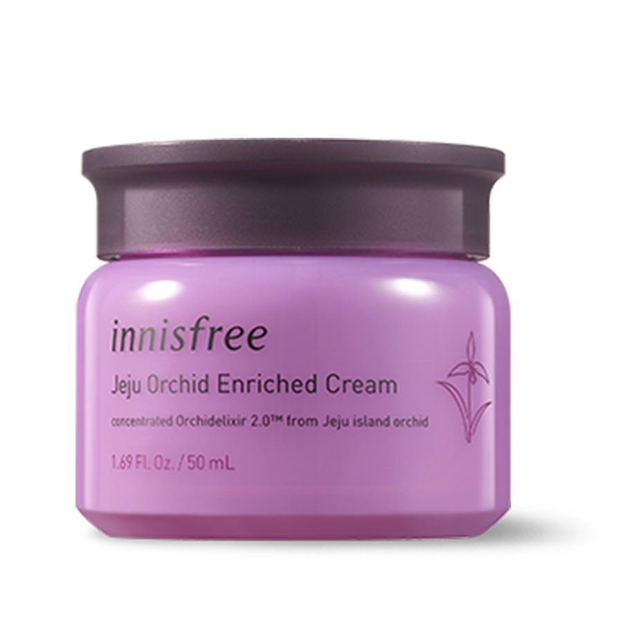 Set Dưỡng Da Cơ Bản Từ Hoa Lan Innisfree Jeju Orchid Enriched Cream Special Set