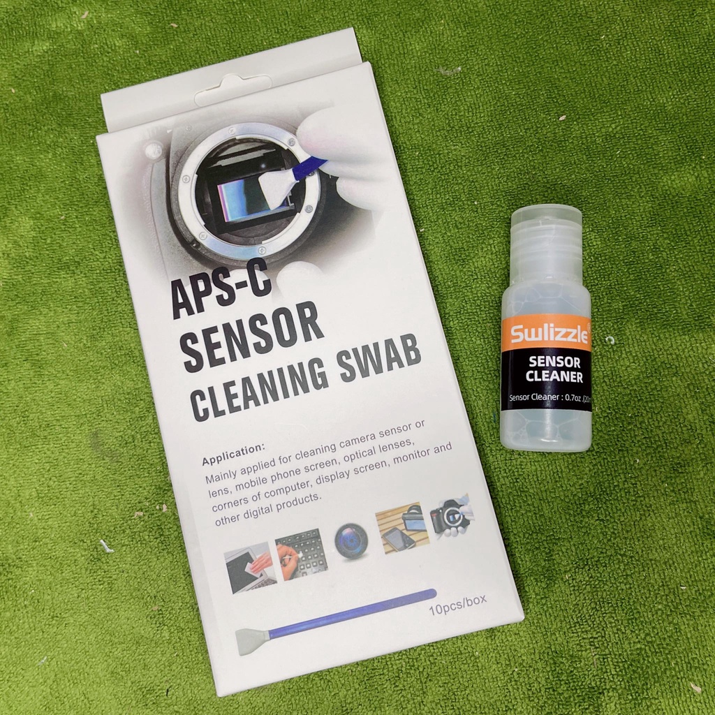 Que lau sensor, khăn lau, cảm biến, gương lật máy ảnh