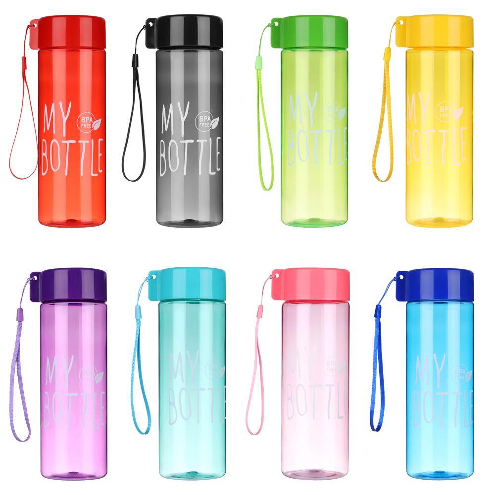 Bình Nước Thể Thao Bằng Nhựa Dung Tích Lớn 500ML