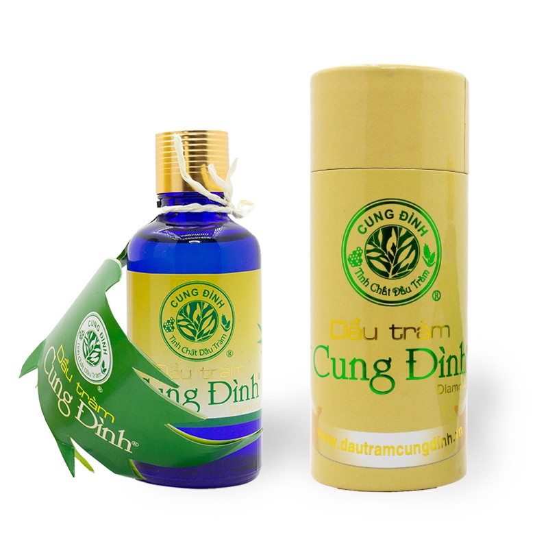 DẦU TRÀM CUNG ĐÌNH DIAMOND 50ML DẦU TRÀM HUẾ CHẤT LƯỢNG CAO